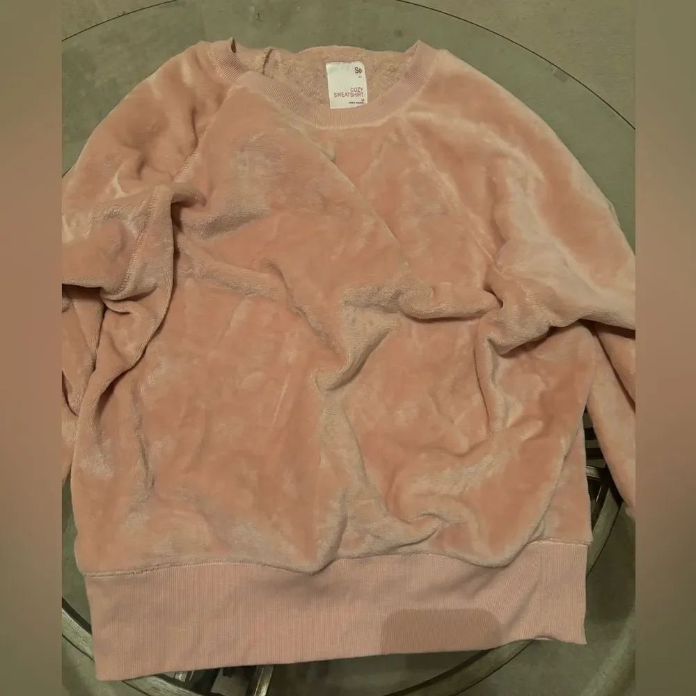 SO Cozy Peach Sweatshirt